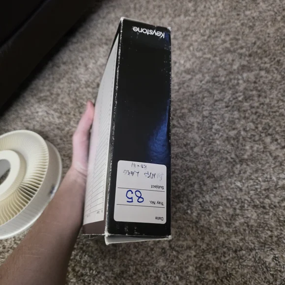 Black and White Rotary Slide Trays Lot Of 6 Old Film Slides Varrious Sizes